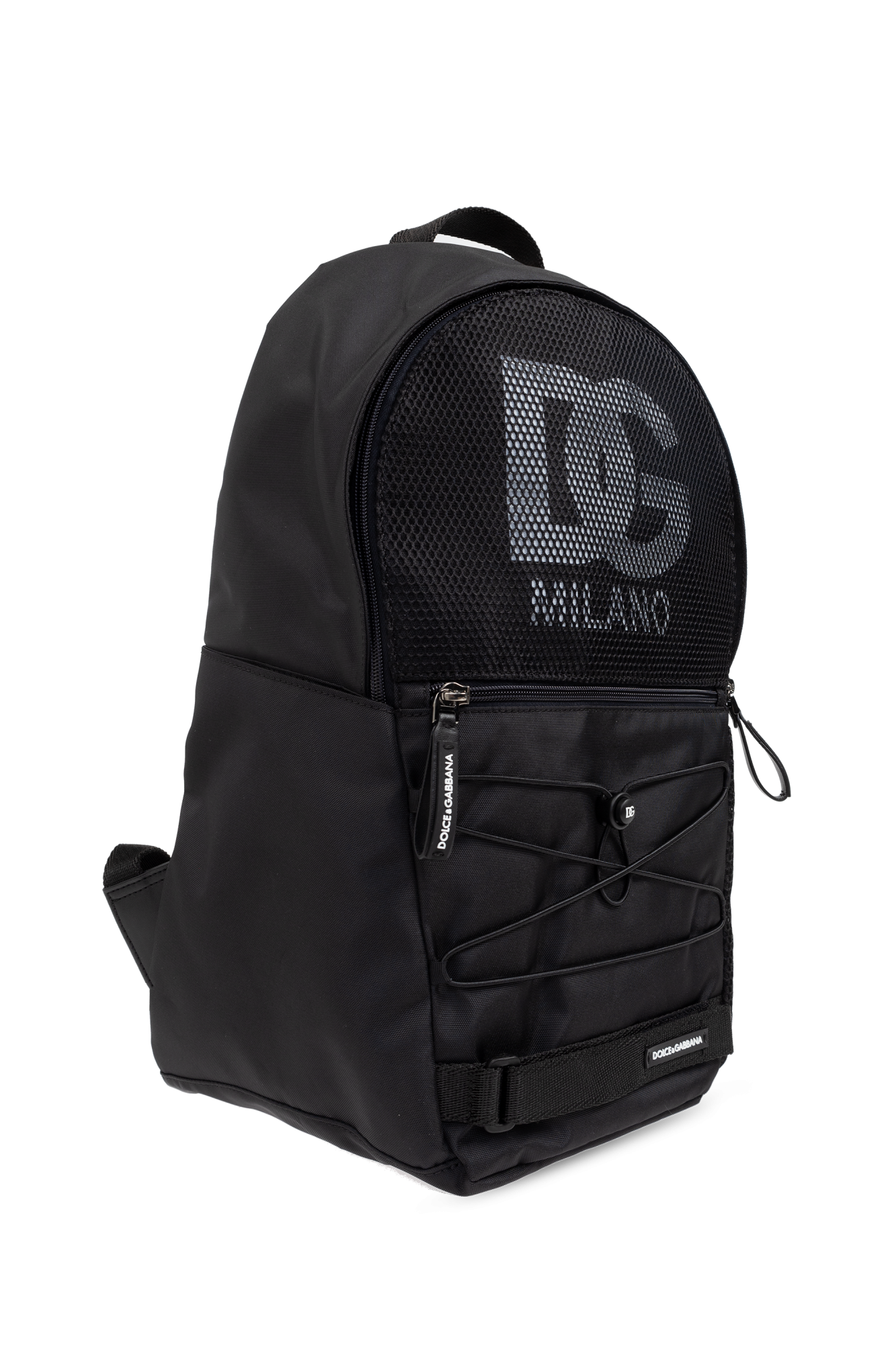 Black Backpack with logo Dolce & Gabbana Kids - Vitkac AS